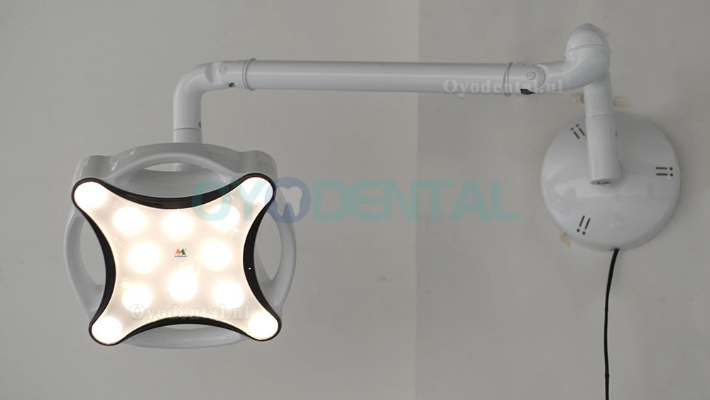 JD1700G Wandgemonteerde chirurgische lamp Tandheelkundige medische veterinaire chirurgie Licht LED-operatielamp